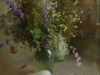Натюрморт с книгой о Неплюеве, Кирильчук Михаил Ананьевич